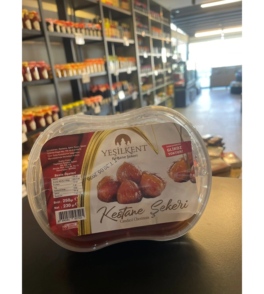 KESTANE ŞEKERİ 250GR. (KASE)