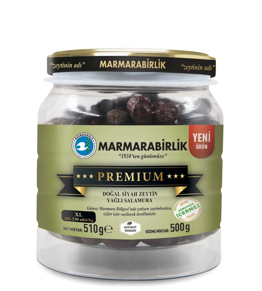 500GR. XL/L - YAĞLI SALAMURA CAM PET