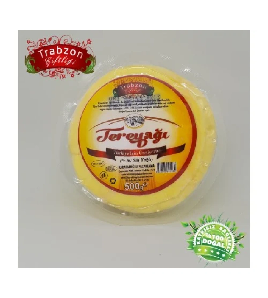 SAF TRABZON TEREYAĞI 500Gr.