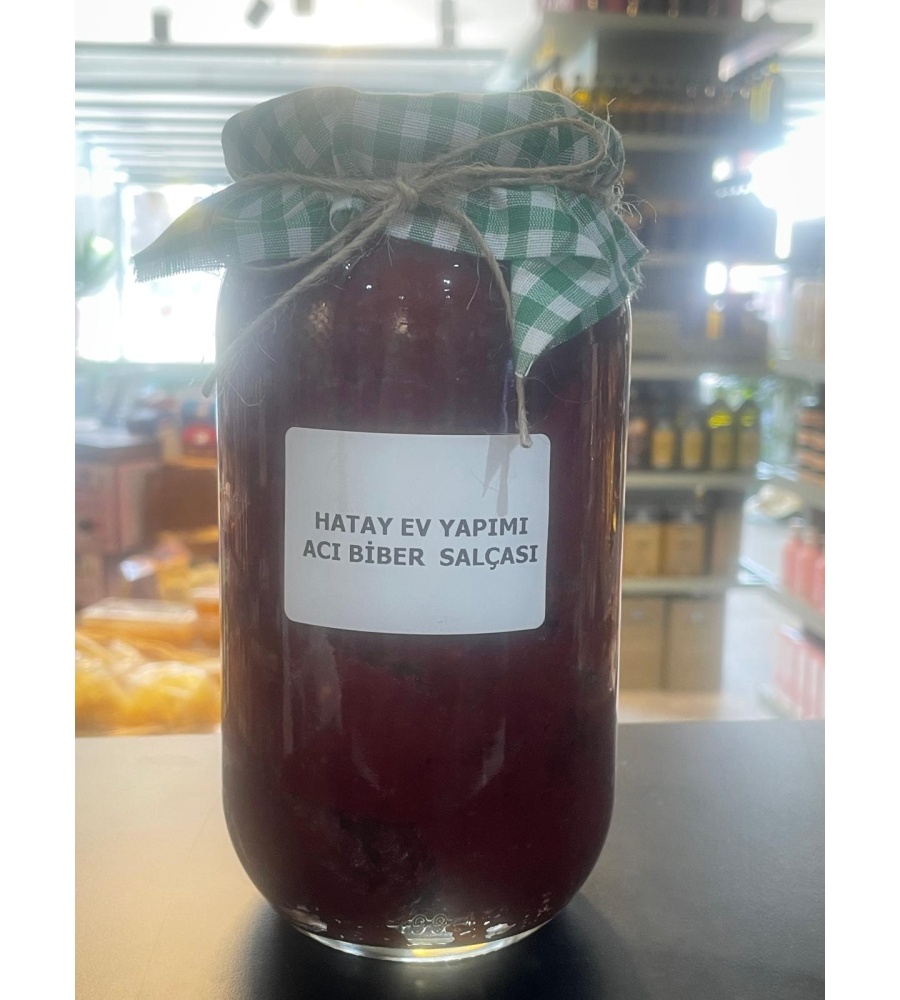 ACI BİBER  SALÇA 1000 GR KAVANOZ